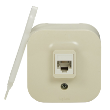 LEGRAND FORIX 1xRJ45 CAT5e UTP IP20 BÉZS villanyszerelés