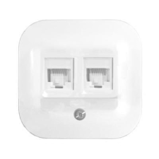 LEGRAND FORIX 2xRJ45 CAT5e UTP IP20 FEHÉR villanyszerelés
