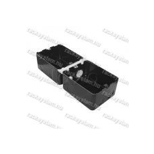 LEGRAND Legrand 054002 Felnyíló süllyesztett doboz betonpadlóba fém, 6 (2x3)modul villanyszerelés