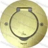 LEGRAND Legrand 089711 kerek padlódoboz csiszolt aranyszínű