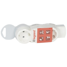LEGRAND Legrand 695001 ST 1,5m vezetékkel fehér-szürke 3x2P+F elosztósor kábel és adapter