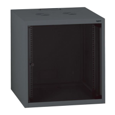 LEGRAND Linkeo 18U 19" fali Rack szekrény 600x600mm antracitszürke (646214) (646214) asztali számítógép kellék