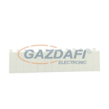 LEGRAND Modultakaró, fehér RAL 9003 félmodulos osztásokkal, 13 modul széles villanyszerelés