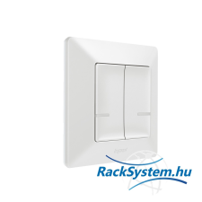Legrand Netatmo Legrand 752187 Valena Life Netatmo vezeték nélküli kapcsoló - kettős egypólusú fehér villanyszerelés