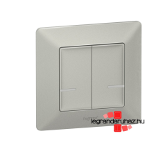 Legrand Netatmo Legrand Valena Life Netatmo intelligens csillárkapcsoló alumínium, Legrand 752388 villanyszerelés