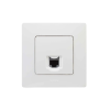 LEGRAND Niloé 1XRJ45 Cat5 UTP fehér komplett