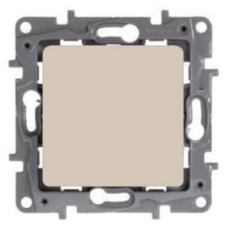 LEGRAND Niloé bézs N101 egypólusú nyomó NO-NC 6A (764607) villanyszerelés