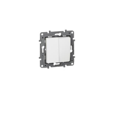 LEGRAND Niloé kettős váltókapcsoló, fehér 764502 villanyszerelés