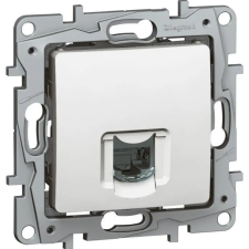 LEGRAND Niloé RJ45 Cat.6 STP körmös aljzat, fehér villanyszerelés