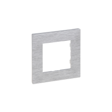 LEGRAND Niloé Step 1-es keret csiszolt alumínium 863891 villanyszerelés