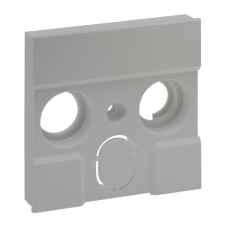 Legrand Niloé Step 863384 TV-R-SAT burkolat, alumínium (Legrand 863384) villanyszerelés
