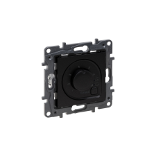 LEGRAND Niloé Step szobatermosztát padlófűtéshez 16A fekete 863542 villanyszerelés