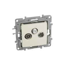 LEGRAND NILOÉ TV-RD-SAT VÉGÁRÓ 10dB BÉZS villanyszerelés