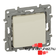 LEGRAND Niloé váltókapcsoló, körömmel, bézs 764601 villanyszerelés