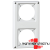 LEGRAND P17 Tempra kompakt előlap 2 férőhelyes, 16A 057713