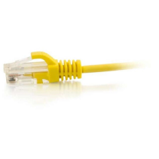 LEGRAND patch kábel, Cat6A, árnyékolt, 5m, sárga kábel és adapter