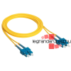 LEGRAND patch kábel optika OS1/OS2 (UPC) monomódusú SC/SC duplex 9/125um LSZH (LSOH) sárga 1 méter LCS3 032600