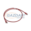LEGRAND patch kábel, RJ45-RJ45, Cat6, árnyékolatlan (U/UTP), AWG24, LSZH (LSOH), piros, d: 6mm, 5 méter, LCS2