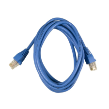 LEGRAND patch kábel RJ45-RJ45 Cat6 árnyékolatlan (U/UTP) LSZH (LSOH) 1m kék (051546) (LE051546) kábel és adapter