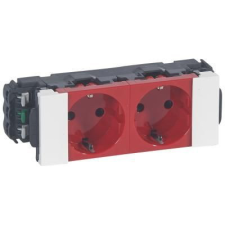 LEGRAND PRMOSAIC 2x2P+F DLP-S SINEZETT PIROS villanyszerelés