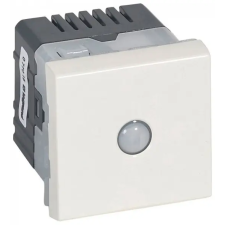LEGRAND Program Mosaic energiatakarékos kapcsoló, 10AX - 250 V~, 160°, 2 modul széles, fehér villanyszerelés