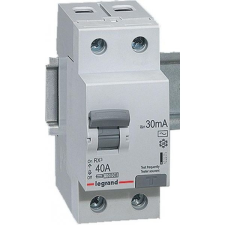 LEGRAND RX3 áram-védőkapcsoló 2P 40A A 30MA villanyszerelés