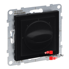 LEGRAND Suno fokozatkapcsoló (0, 1, 2, 3) fekete, Legrand 721440 villanyszerelés