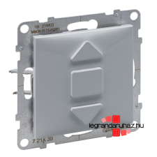 LEGRAND Suno redőnykapcsoló alumínium, Legrand 721339 redőny