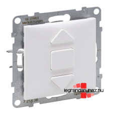 LEGRAND Suno redőnynyomó fehér, Legrand 721138 villanyszerelés