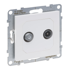 LEGRAND SUNO TV-SAT ALJ CSILL.1,5dB FEHÉR villanyszerelés