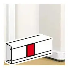 LEGRAND Takaróelem Fedélhez Antimikrobiális Csatornához 075735-Legrand villanyszerelés