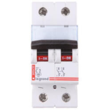 LEGRAND TX3 kismegszakító 2P 4A C 6000A/6kA (5db/csomag) (403523) villanyszerelés