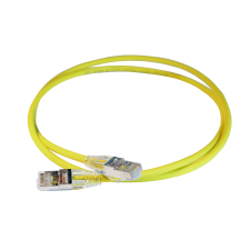 LEGRAND UTP CAT6a Patch kábel 1m - Sárga (051551) kábel és adapter