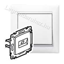 LEGRAND Valena 2XRJ45 LCS2 Cat6 UTP informatikai csatlakozóaljzat, csavaros, fehér 774243 villanyszerelés