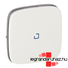 LEGRAND Valena Allure Egypólusú kapcsoló burkolat jelzőfénnyel Fehér 755085 villanyszerelés