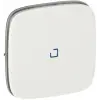 LEGRAND Valena Allure Egypólusú Kapcsoló Burkolat Jf., Fehér 755085-Legrand
