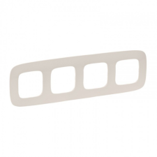 LEGRAND Valena Allure keret 4-es, tetszőleges elefántcsont (754314) villanyszerelés