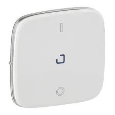 LEGRAND Valena Allure Kétpólusú Kapcsoló Burkolat, Fj, Fehér 755045-Legrand villanyszerelés
