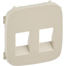 LEGRAND Valena Allure Kettős Hangszóróaljzat Burkolat, Elefántcsont 755376-Legrand villanyszerelés