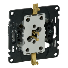LEGRAND Valena InMatic 2x2P+F csatlakozóaljzat, rugós (GYV) biztonsági zsalus (753026) villanyszerelés