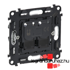 LEGRAND Valena InMatic 2xRJ45 Cat. 5e UTP csatlakozóaljzat mechanizmus 753041 villanyszerelés