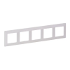  Legrand Valena Life 754005 5-ös fehér keret függőleges és vízszintes elhelyezéssel (Legrand 754005)
