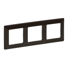 LEGRAND Valena Life hármas keret wenge dekor 754173 villanyszerelés