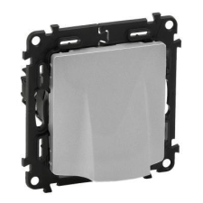 LEGRAND Valena Life kábelkivezető sorkapoccsal alumínium (Keret nélkül) villanyszerelés