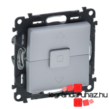 LEGRAND Valena Life redőnykapcsoló alumínium 752329 villanyszerelés