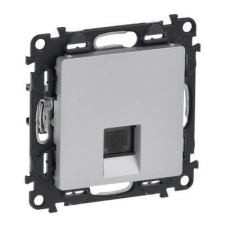 LEGRAND Valena Life RJ45 Cat. 5e FTP Számítógép csatlakozóaljzat alumínium (Keret nélkül) villanyszerelés