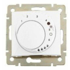 LEGRAND Valena szobatermosztát padlófűtéshez, fehér, 770091 villanyszerelés