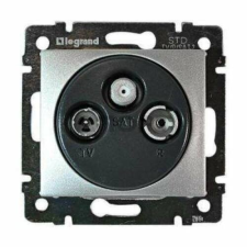 LEGRAND Valena TV-RD-SAT aljzat végzáró 10 dB, alumínium, 770136 villanyszerelés