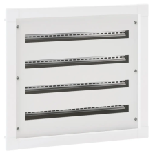 LEGRAND XL3 S 160 4 sor 144 mod fém süllyesztett előszerelt elosztószekrény villanyszerelés