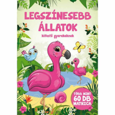Legszínesebb állatok kifestő gyermek- és ifjúsági könyv
